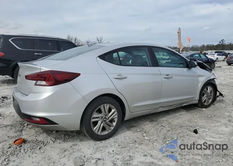 2019 Hyundai Elantra Sel z USA, uszkodzony, nr VIN 5NPD84LF7KH417137